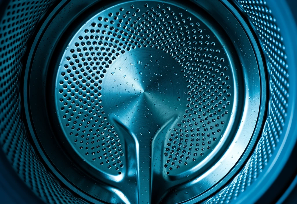 Washer drum detail